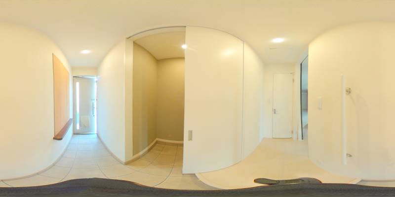 パノラマ画像玄関