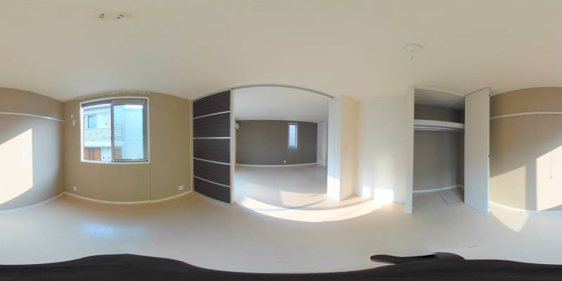 パノラマ画像洋室