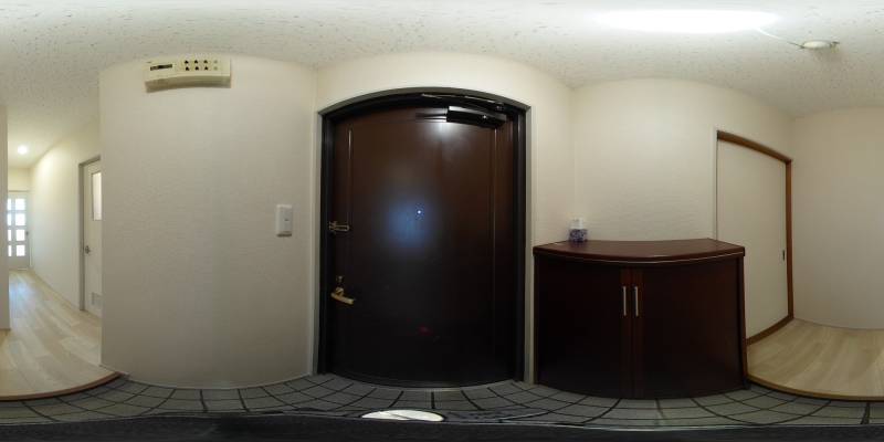 パノラマ画像玄関