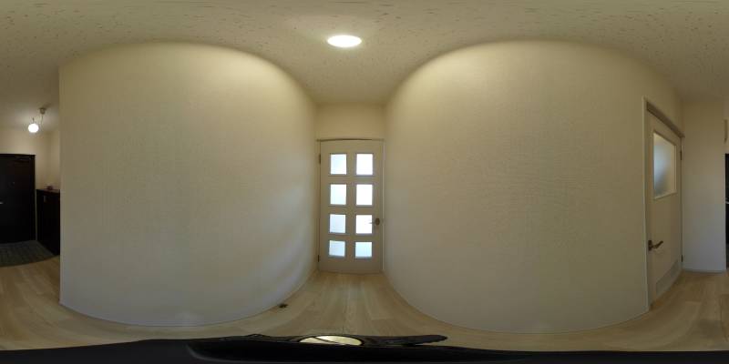 パノラマ画像玄関