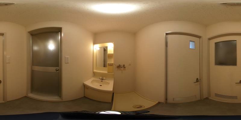 パノラマ画像洗面所