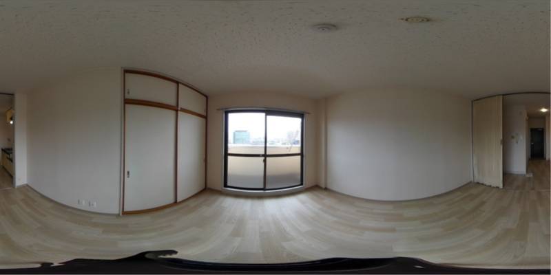 パノラマ画像洋室