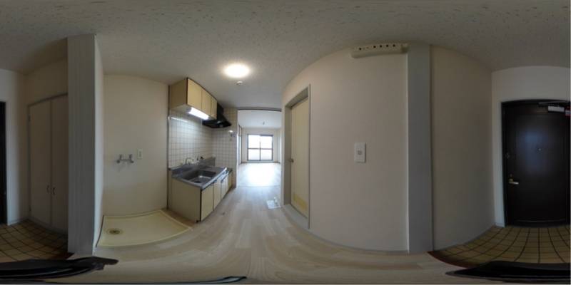 パノラマ画像玄関