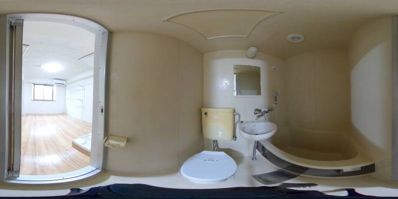 パノラマ画像トイレ