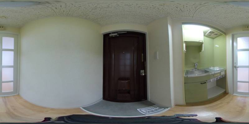 パノラマ画像玄関