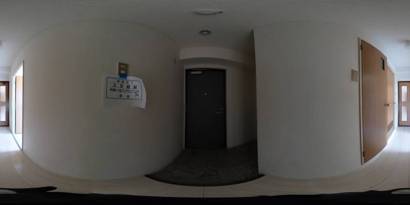 パノラマ画像玄関