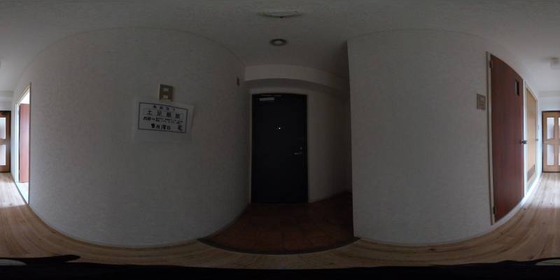パノラマ画像玄関