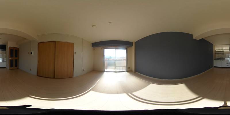パノラマ画像リビング
