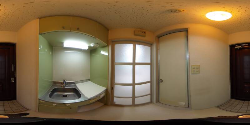 パノラマ画像玄関