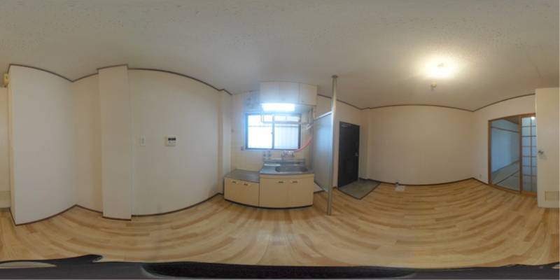 パノラマ画像リビング