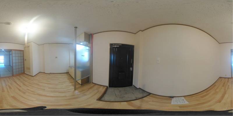 パノラマ画像玄関