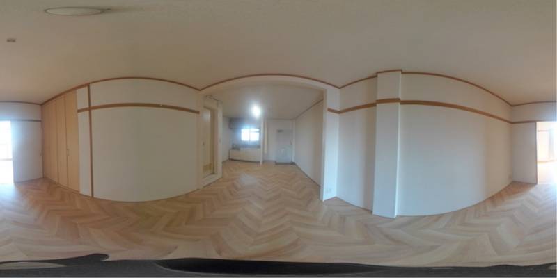 パノラマ画像リビング