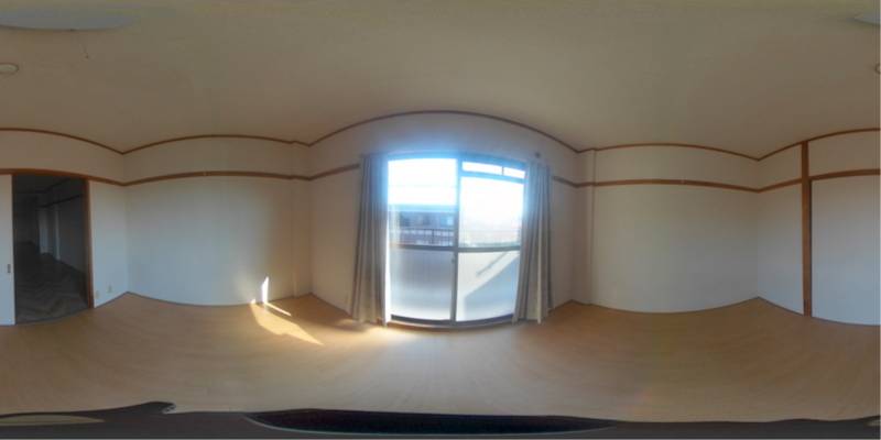 パノラマ画像洋室