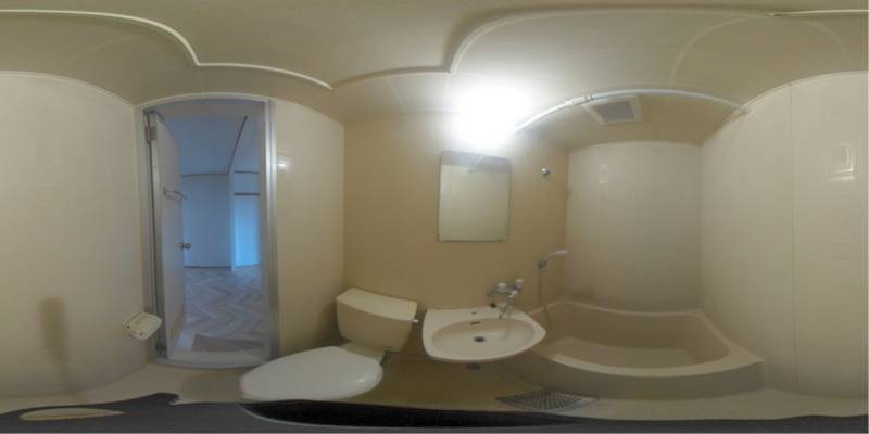 パノラマ画像バスルーム