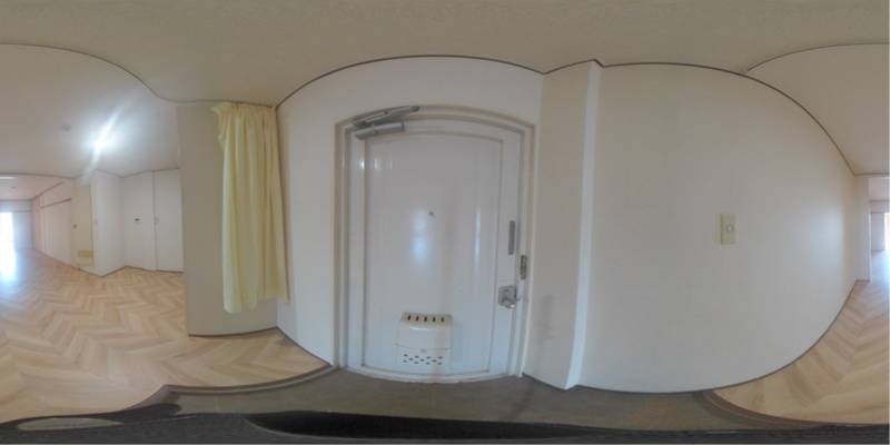 パノラマ画像玄関