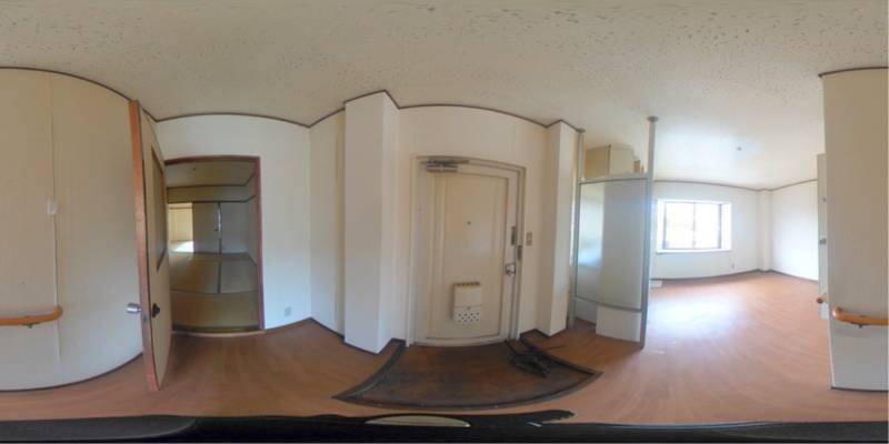 パノラマ画像玄関