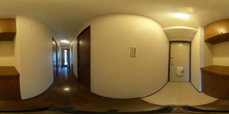 パノラマ画像玄関