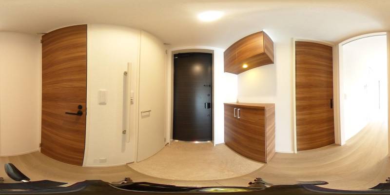 パノラマ画像玄関