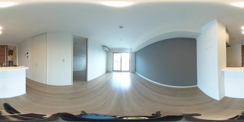 パノラマ画像リビング