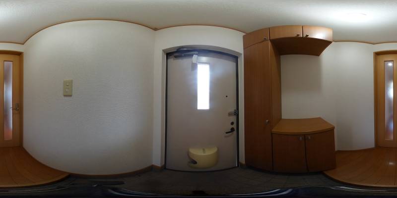 パノラマ画像玄関