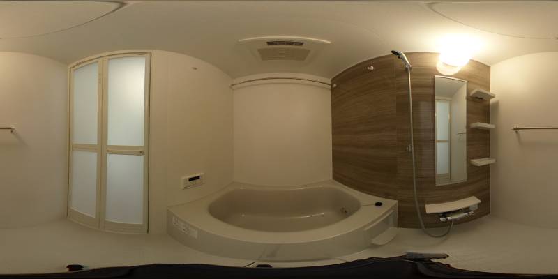 パノラマ画像バスルーム