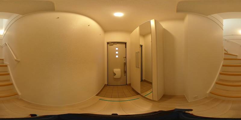 パノラマ画像玄関