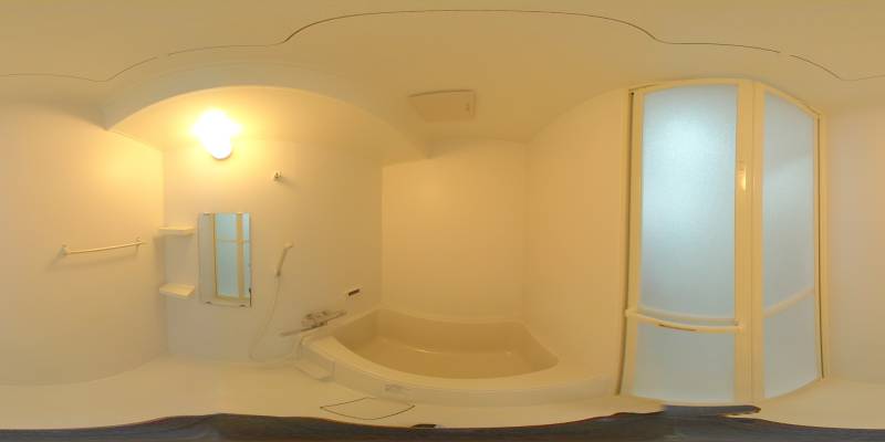 パノラマ画像バスルーム