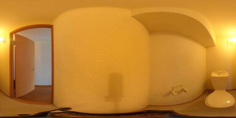 パノラマ画像トイレ