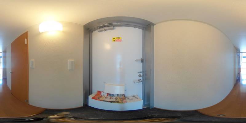 パノラマ画像玄関