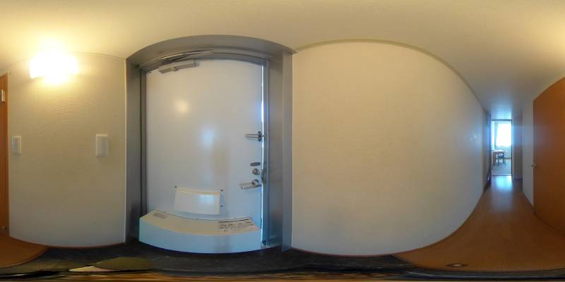 パノラマ画像玄関