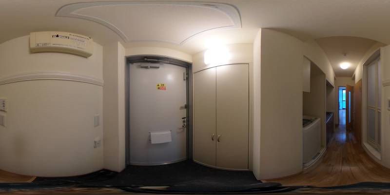 パノラマ画像玄関