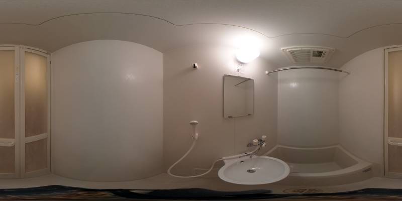 パノラマ画像洗面所