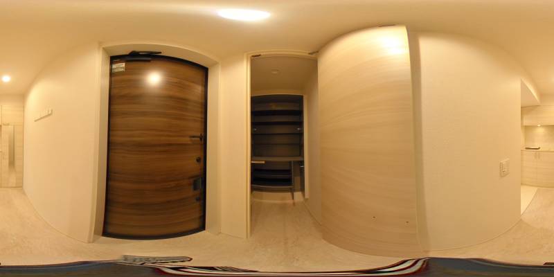 パノラマ画像玄関