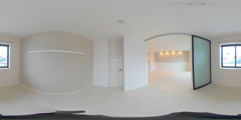 パノラマ画像洋室