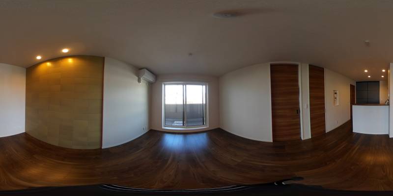 パノラマ画像リビング