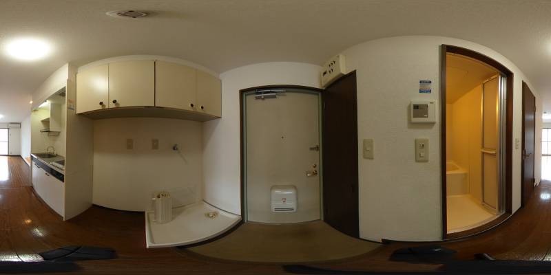 パノラマ画像玄関