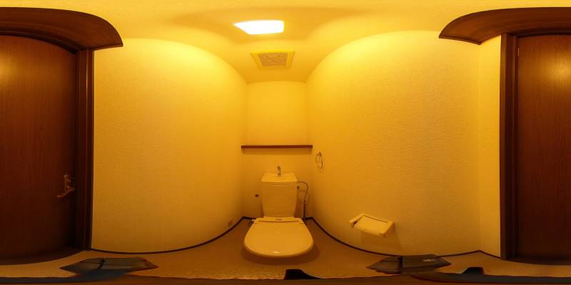 パノラマ画像トイレ