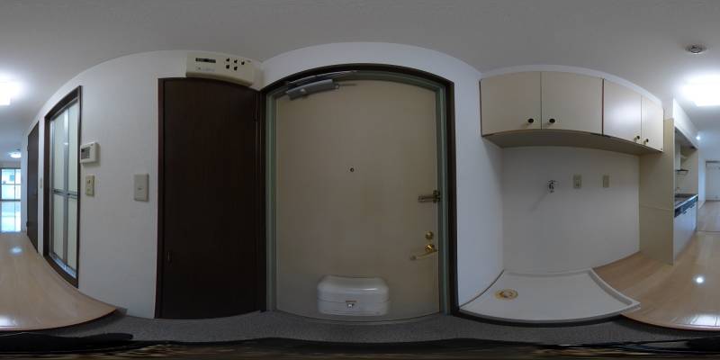 パノラマ画像玄関