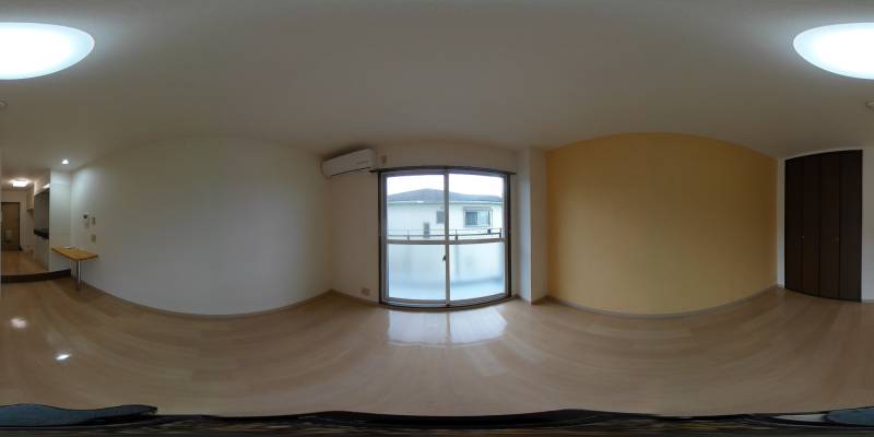 パノラマ画像洋室