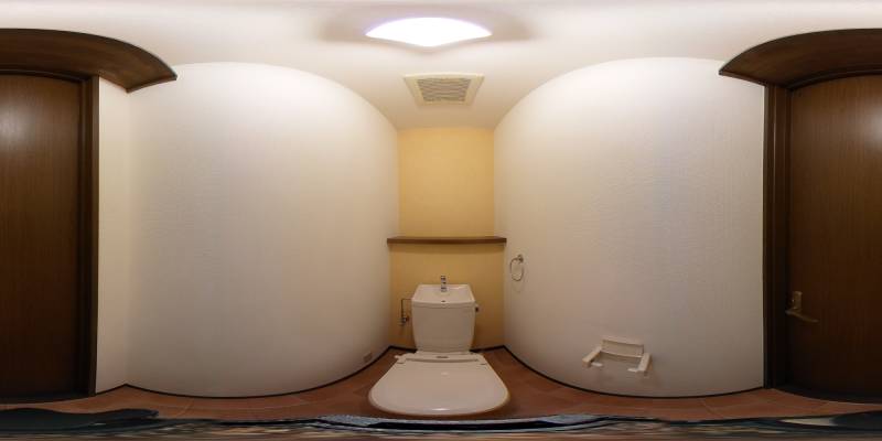 パノラマ画像トイレ