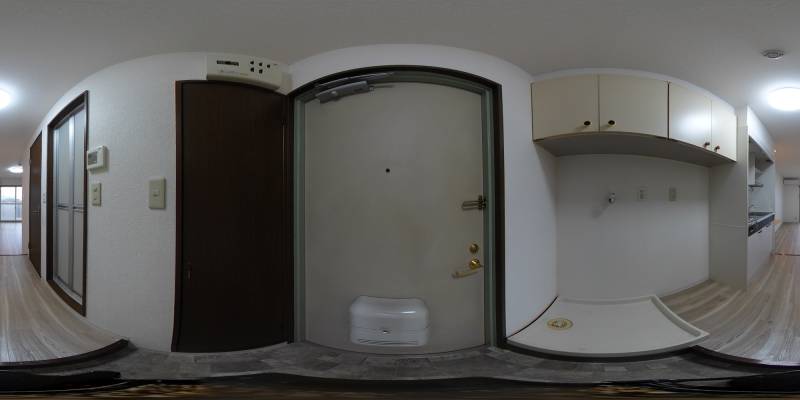 パノラマ画像玄関