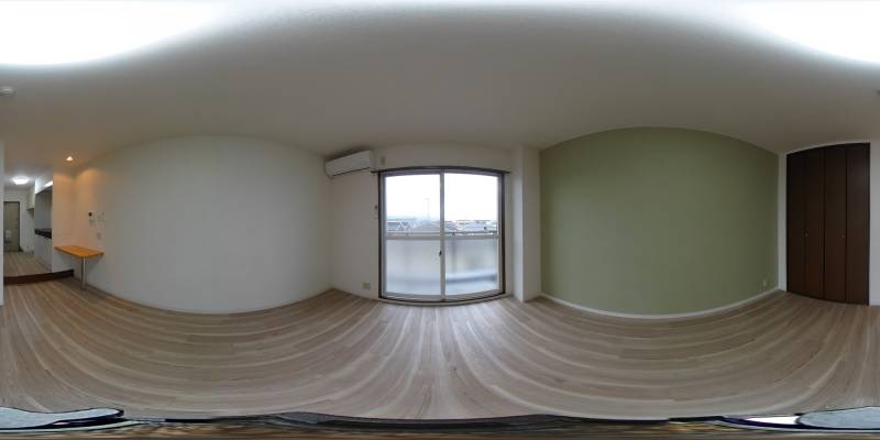 パノラマ画像洋室