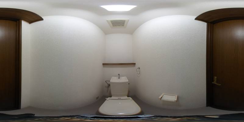 パノラマ画像トイレ