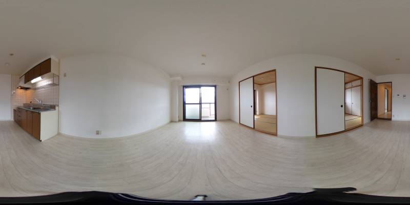 パノラマ画像リビング