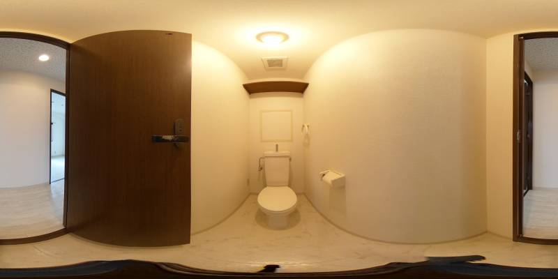 パノラマ画像トイレ