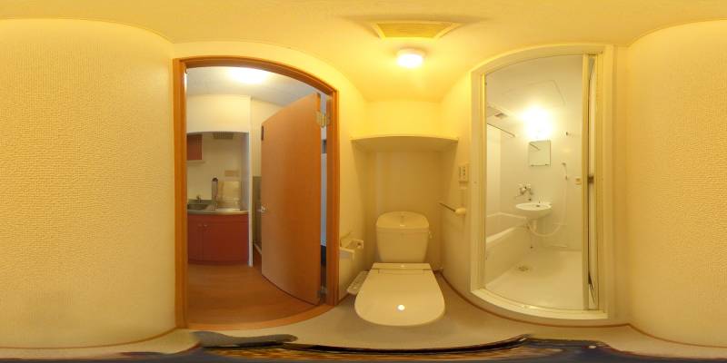 パノラマ画像トイレ