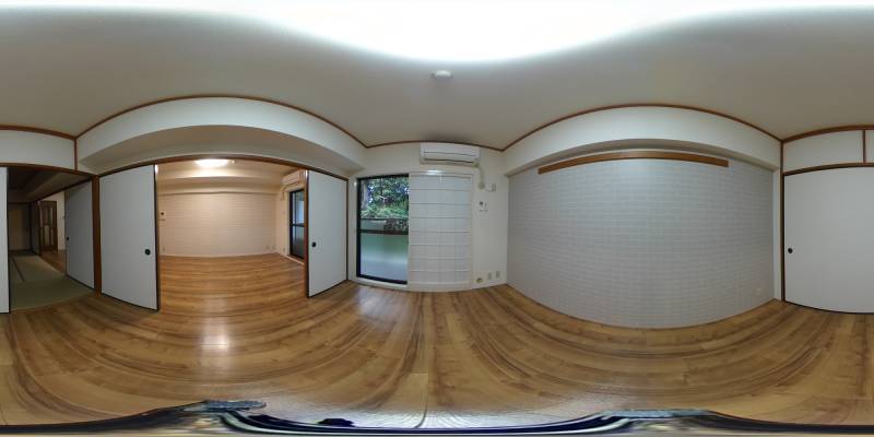 パノラマ画像洋室