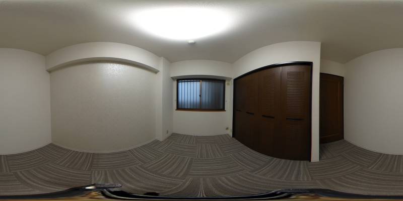 パノラマ画像洋室