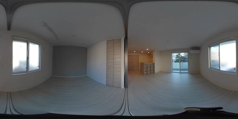 パノラマ画像リビング