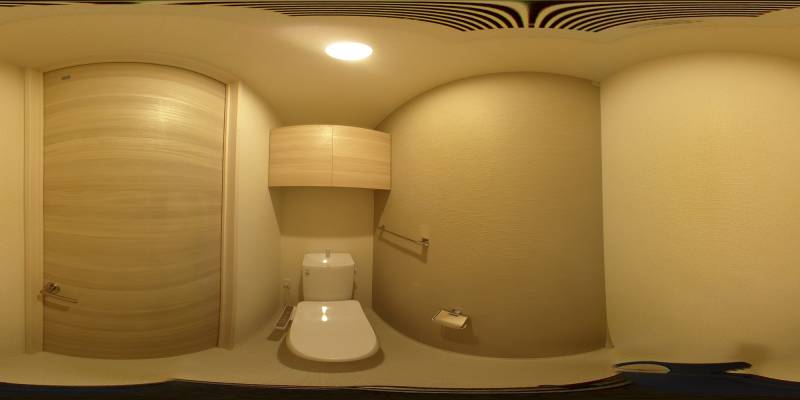 パノラマ画像トイレ